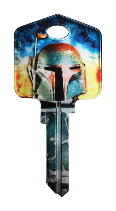 HILLMAN Star Wars Boba Fett House/Padlock Universal Key Blank KW1/10 Single