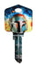 HILLMAN Star Wars Boba Fett House/Padlock Universal Key Blank KW1/10 Single