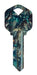HILLMAN Wackey Green Camo House/Office Universal Key Blank KW1 Single
