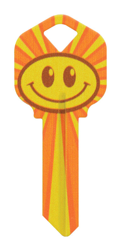 HILLMAN Wackey Smiley Face House/Office Universal Key Blank KW1 Single