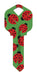 HILLMAN Wackey Lady Bugs House/Office Universal Key Blank KW1 Single