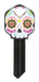HILLMAN Wackey Sugar Skull House/Office Universal Key Blank KW1 Single
