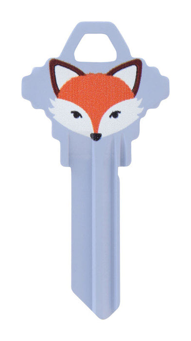 HILLMAN Wackey Fox House/Office Universal Key Blank SC1 Single