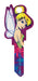 HILLMAN Disney Tinker Bell House/Padlock Universal Key Blank SC1 Double