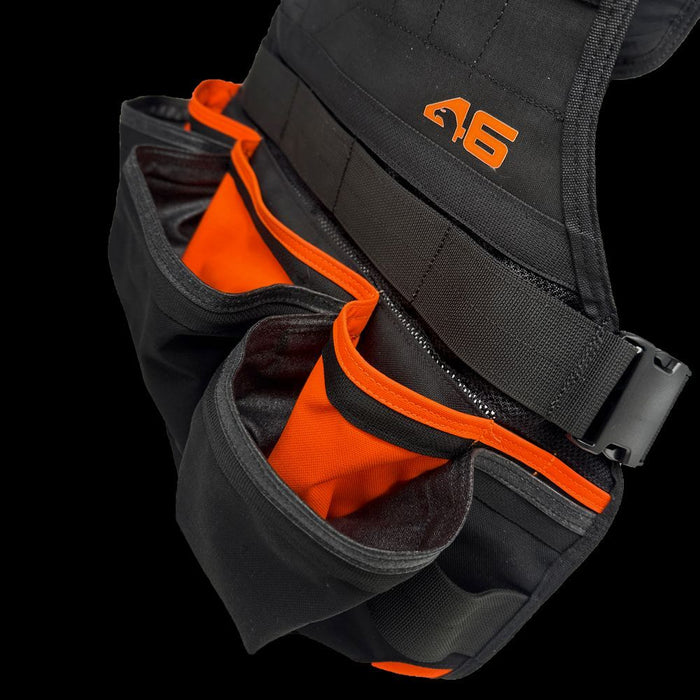 JourneyMESH™ Open Pocket Chest Rig V3 Coyote/Orange