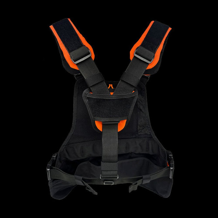 JourneyMESH™ Open Pocket Chest Rig V3 Coyote/Orange