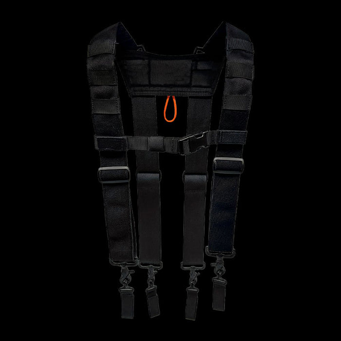 Heavy Duty Comfort Suspenders™ V3 Black