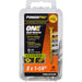 HILLMAN Power Pro No. 8 Ga. X 1-1/4 in. L Star Flat Head Coarse Multi-Material Screws