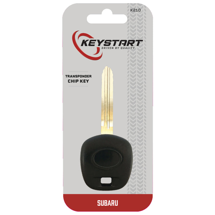 HILLMAN Transponder Key Automotive Replacement Key K210 Single For Subaru