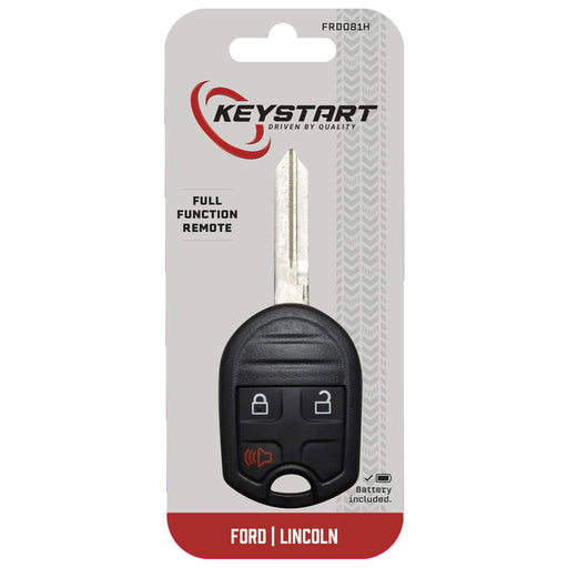 HILLMAN Self Programmable Remote Automotive FOB Key Blank FRD081 Double For Ford