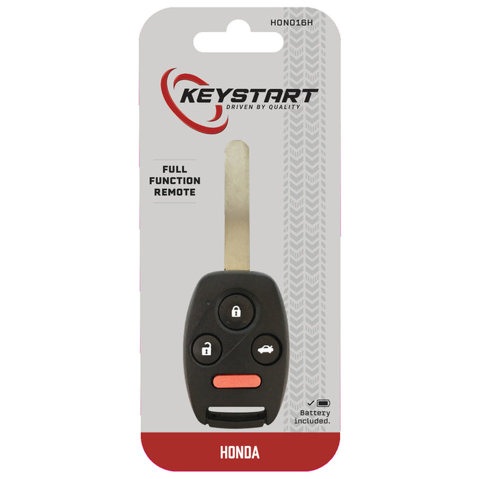 HILLMAN Advanced Security Automotive FOB Key Blank HON016 Single For Honda