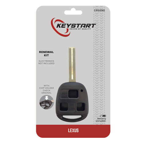 HILLMAN Self Programmable Remote Automotive FOB Key Blank CP029 Double For Lexus
