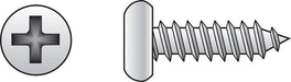 HILLMAN No. 4 X 5/8 in. L Phillips Pan Head Sheet Metal Screws 100 pk