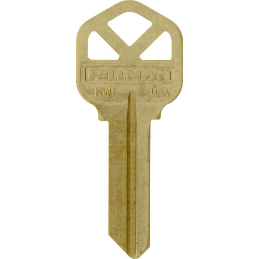 HILLMAN Kwikset Traditional Key House/Office Universal Key Blank KW1 Double