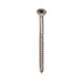 GRK Fasteners R4 No. 10 in. X 3-1/8 in. L Star Flat Head W-Cut Multi-Purpose Screws