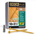 HILLMAN Deck Plus No. 10 in. X 3-1/2 in. L Tan Star Flat Head Exterior Deck Screws 1 lb 55 pk