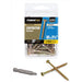 HILLMAN Power Pro No. 10 X 3-1/2 in. L Star Coarse Wood Screws 25 pk