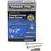 HILLMAN Power Pro No. 9 Ga. X 2 in. L Stainless Steel Star Flat Head Exterior Deck Screws 1 lb 126 p