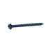 Grip-Rite 3/16 in. wire X 3-3/4 in. L Slotted Hex Washer Head Coarse Concrete Screws