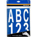 HILLMAN 3 in. Reflective White Vinyl Self-Adhesive Letter and Number Set 0-9, A-Z 1 pc