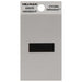 HILLMAN 2 in. Reflective Black Vinyl Self-Adhesive Special Character Hyphen 1 pc