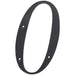 HILLMAN 6 in. Reflective Black Plastic Nail-On Number 0 1 pc