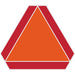HILLMAN English Orange/Red Slow Moving Vehicle Sign 14 in. H X 16 in. W