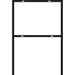 HILLMAN English Black Blank Sign Frame 24 in. H X 18 in. W