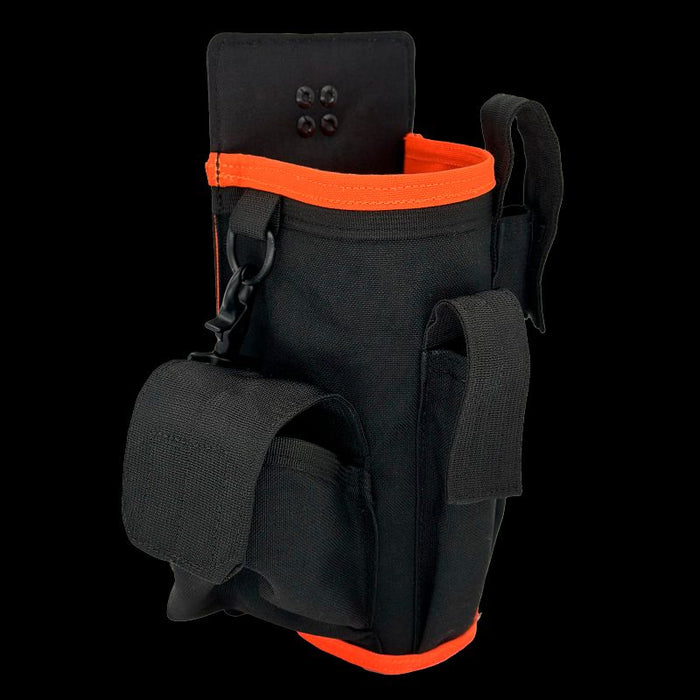Reciprocating/Sawzall Pouch ROTATE/QUICK RELEASE Black/Orange