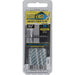 Bore-Fast 3/16 in. D X 1-1/2 in. L Steel Pan Head Screw and Anchor 6 pc