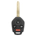 HILLMAN KeyStart Advanced Security Automotive Remote HD Key SUB026 Double For Subaru