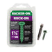 Backer-On Rock-On No. 9 X 1-1/4 in. L Star Flat Head Serrated Cement Board Screws