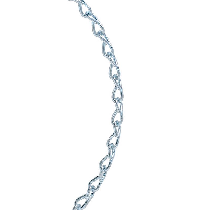 Koch Industries #14 Sizes Single Jack Steel Chain .242 in. D X 20 ft. L