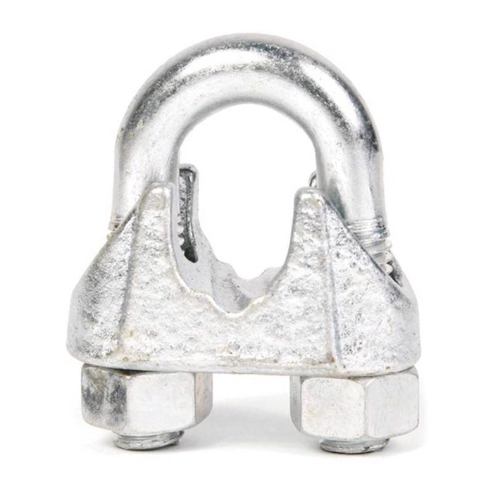 Koch Industries Zinc-Plated Forged Steel Wire Rope Clip 1/4 in. L
