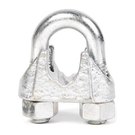 Koch Industries Zinc-Plated Forged Steel Wire Rope Clip 3/8 in. L