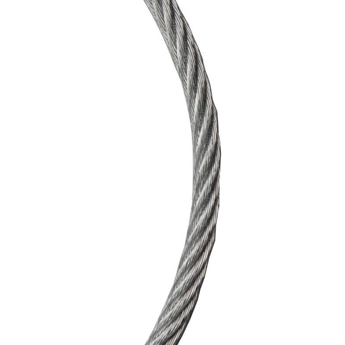 Koch Industries Zinc Plated Galvanized Steel 1/8 in. D X 50 ft. L Cable