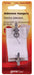 HILLMAN Steel-Plated Clear Adhesive Hangers 1-1/2 lb 5 pk