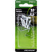 HILLMAN Zinc Silver Conventional Picture Hanger 10 lb 8 pk
