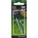 HILLMAN Zinc Silver Conventional Picture Hanger 100 lb 2 pk