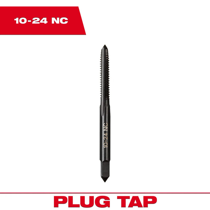Milwaukee 10-24 NC Straight Flute Plug Tap , 49-57-5125