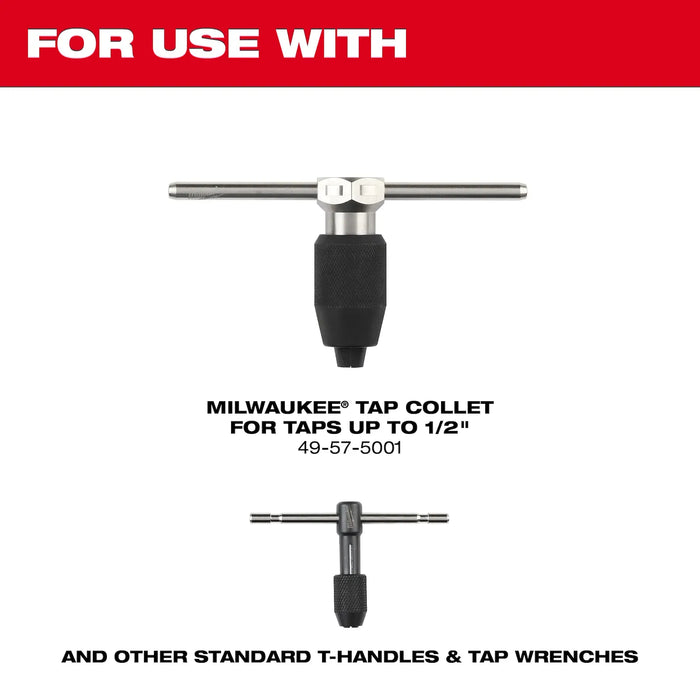 Milwaukee 10-24 NC Straight Flute Plug Tap , 49-57-5125
