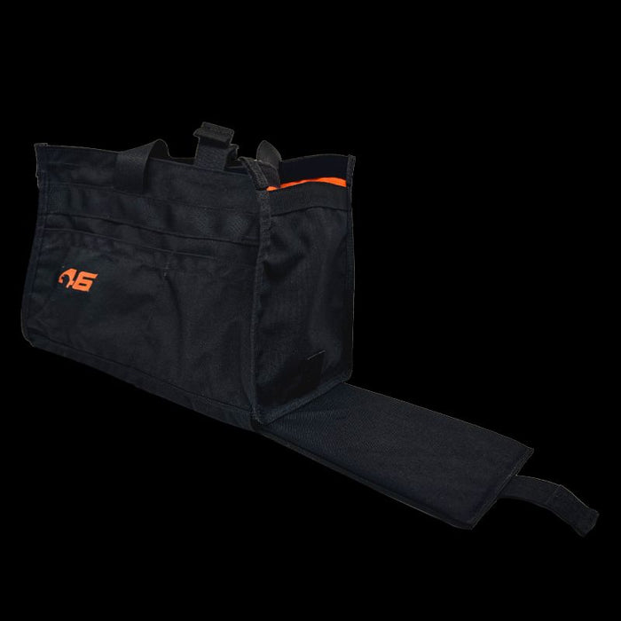 Quick Tool Bag with Removable Kneeling Pad Black/Orange