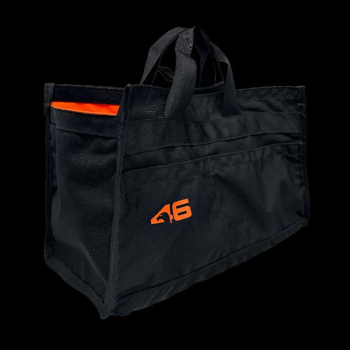 Quick Tool Bag with Removable Kneeling Pad Black/Orange