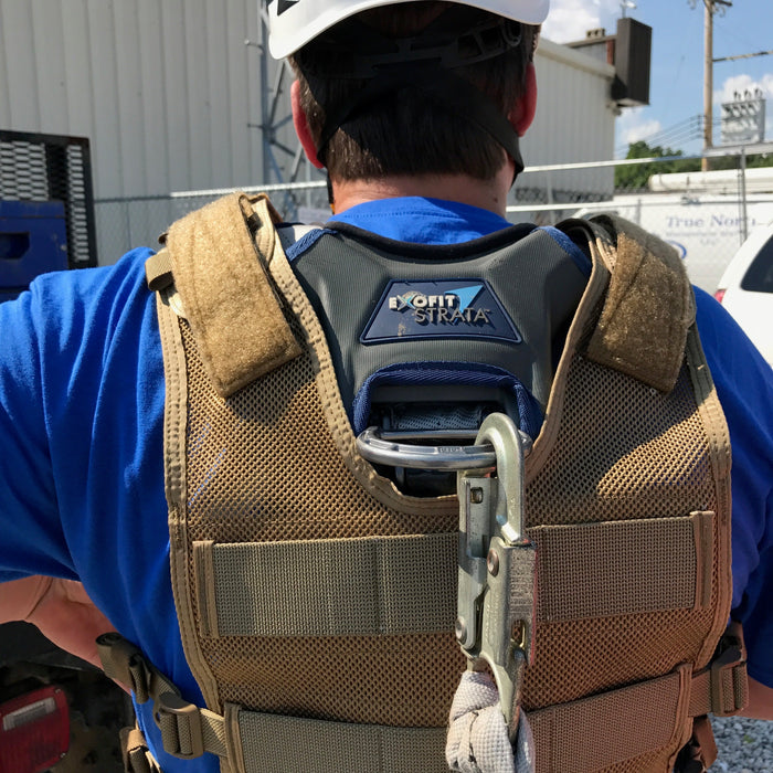 Saratoga Tool Vest® Fall Harness Compatible Black