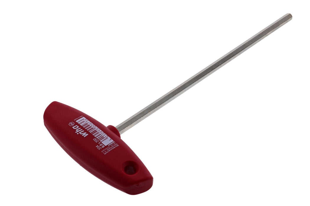 Wiha 33416 T-Handle Hex Key, 6.0 x 200mm