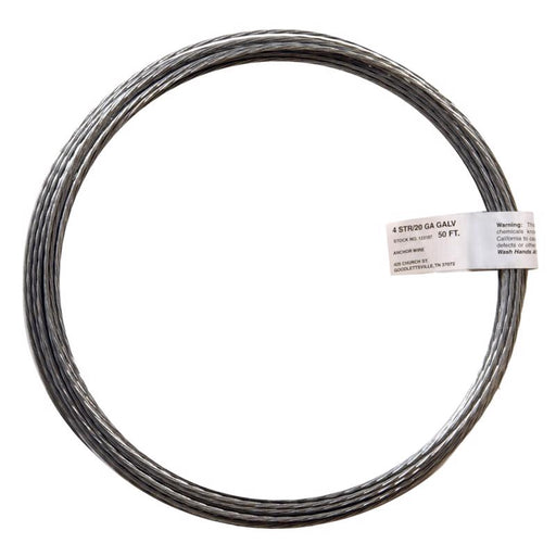 HILLMAN 50 ft. L Galvanized Steel 20 speed Wire