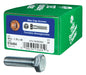 HILLMAN M12-1.75 mm D X 45 mm L Heat Treated Steel Hex Head Cap Screw 25 pk