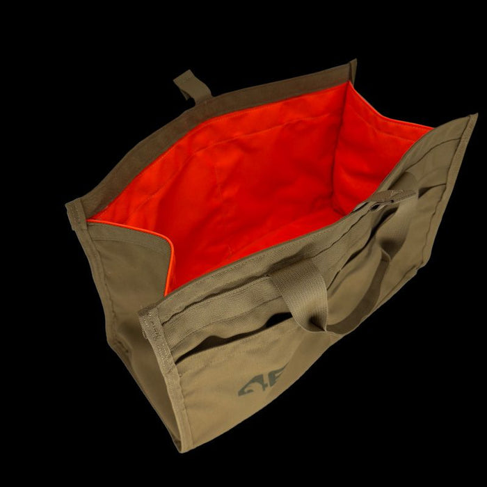 Quick Tool Bag with Removable Kneeling Pad Coyote/Orange