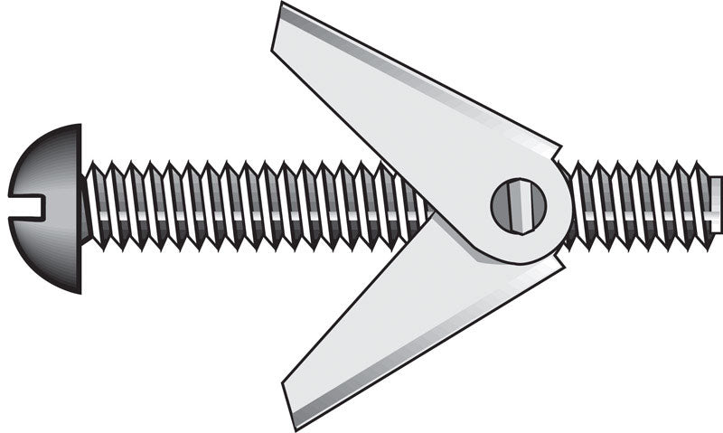 HILLMAN Fas-N- Tite 1/8 in. D X 3 in. L Truss Steel Toggle Bolt 50 pk