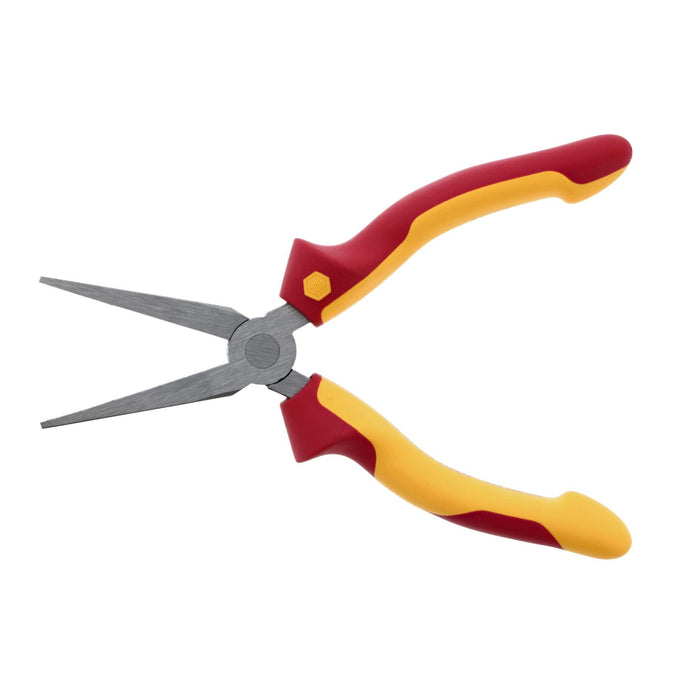 Insulated 6 Inch Long Flat Nose Pliers